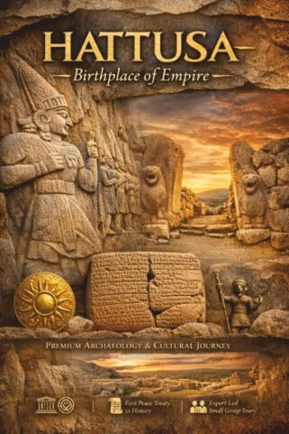 Hattusa ancient Hittite capital and Lion Gate