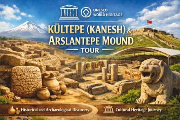Kültepe Kaniş and Arslantepe Mound ancient archaeological sites representing the birth of trade and writing in Anatolia